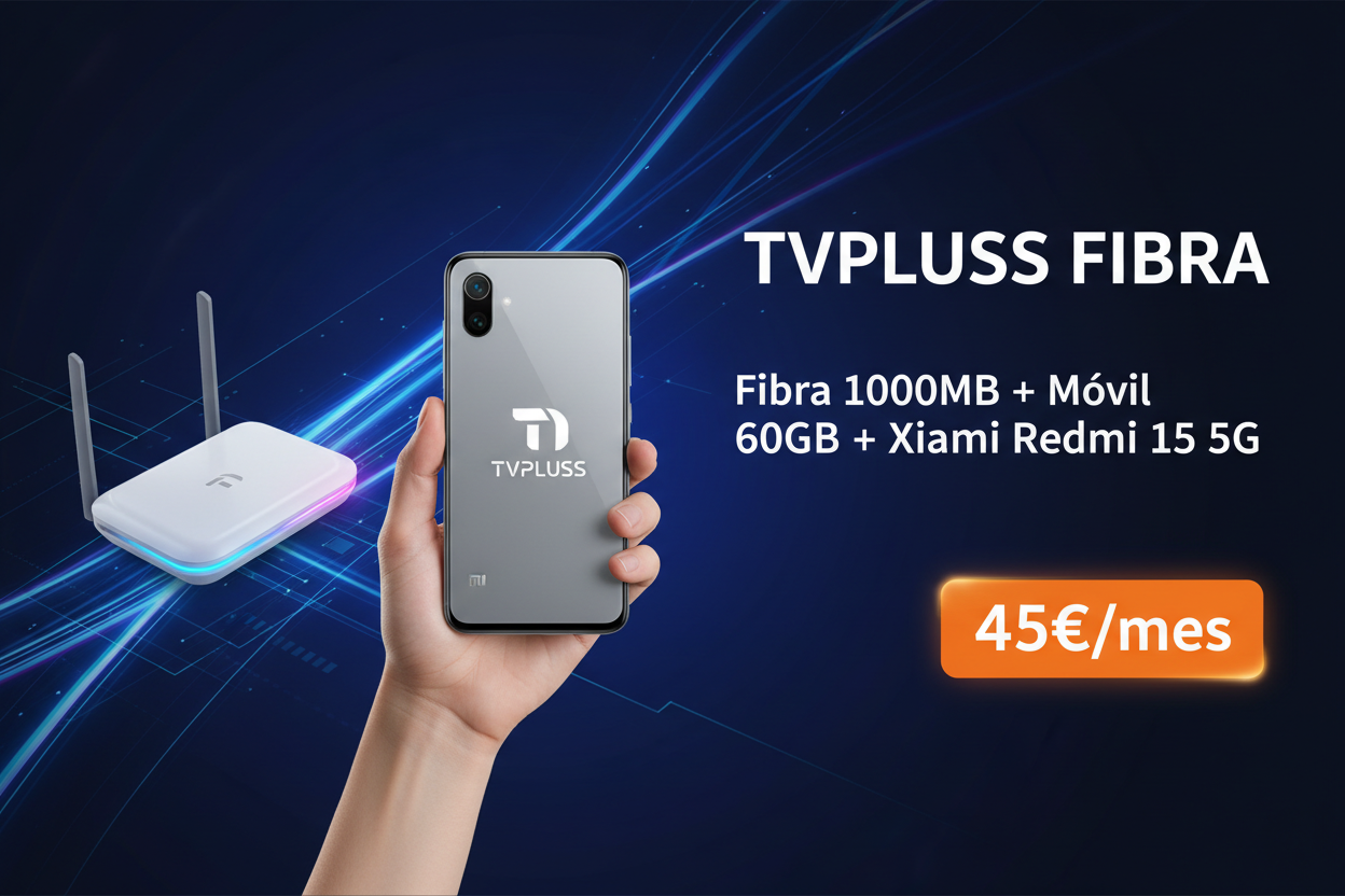 Bundle TVPLUSS FIBRA 45€