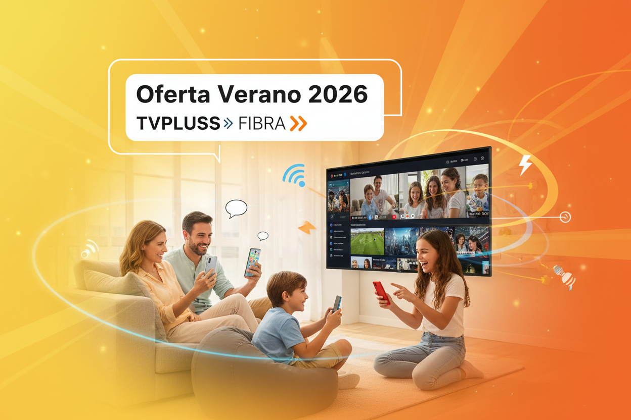 Oferta Verano 2026 TVPLUSS FIBRA