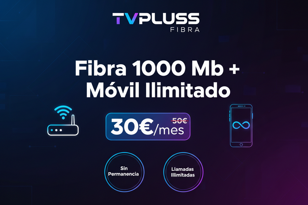 1000Mbps fiber and unlimited mobile